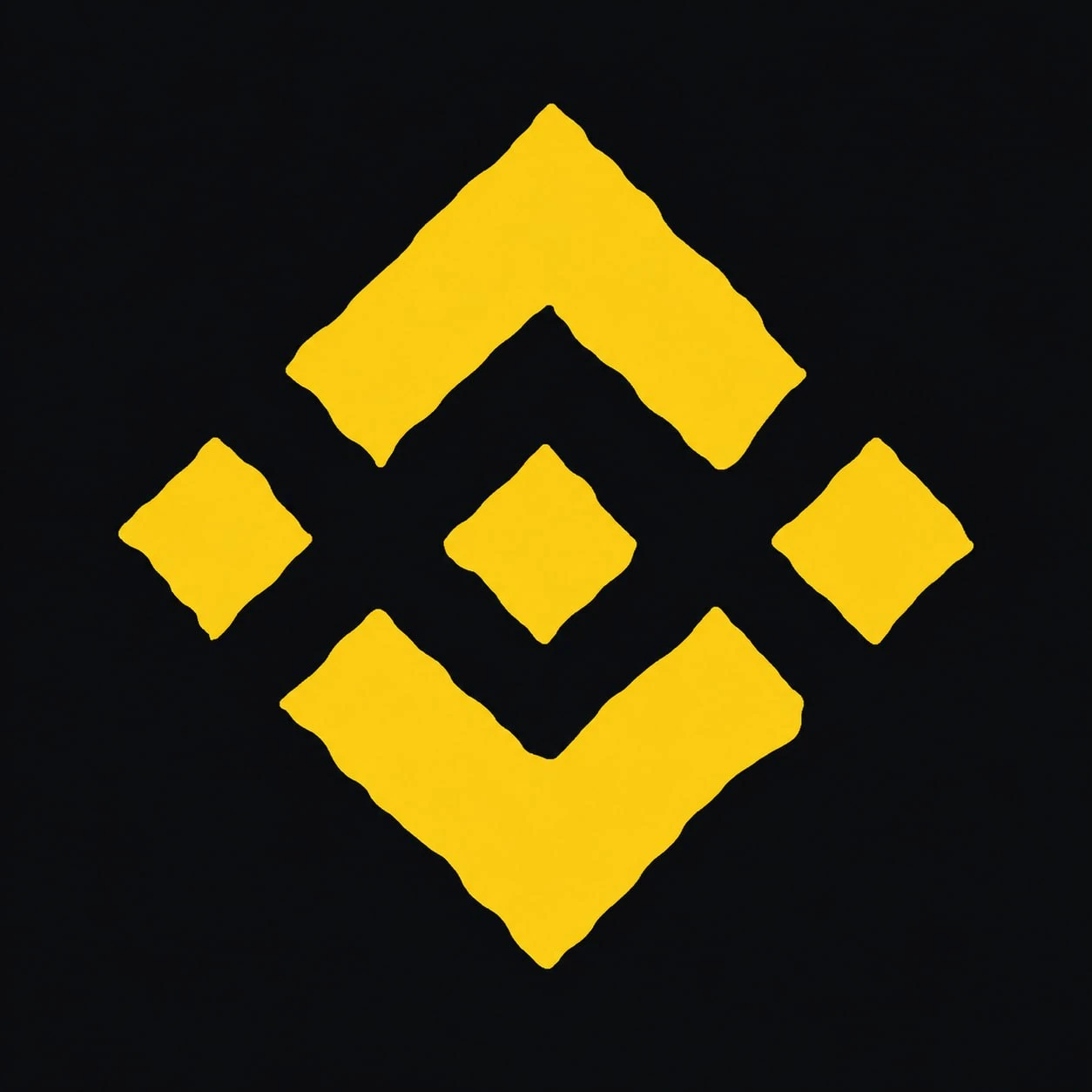 Yellow SCAMNANCE emblem on deep black